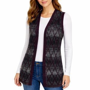 Cardigan Vest Size LP Christopher & Banks NWOT